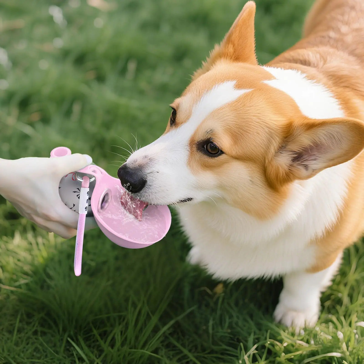 2-in-1 Pet Travel Water Bottle