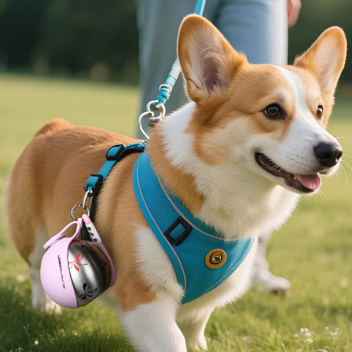 2-in-1 Pet Travel Water Bottle
