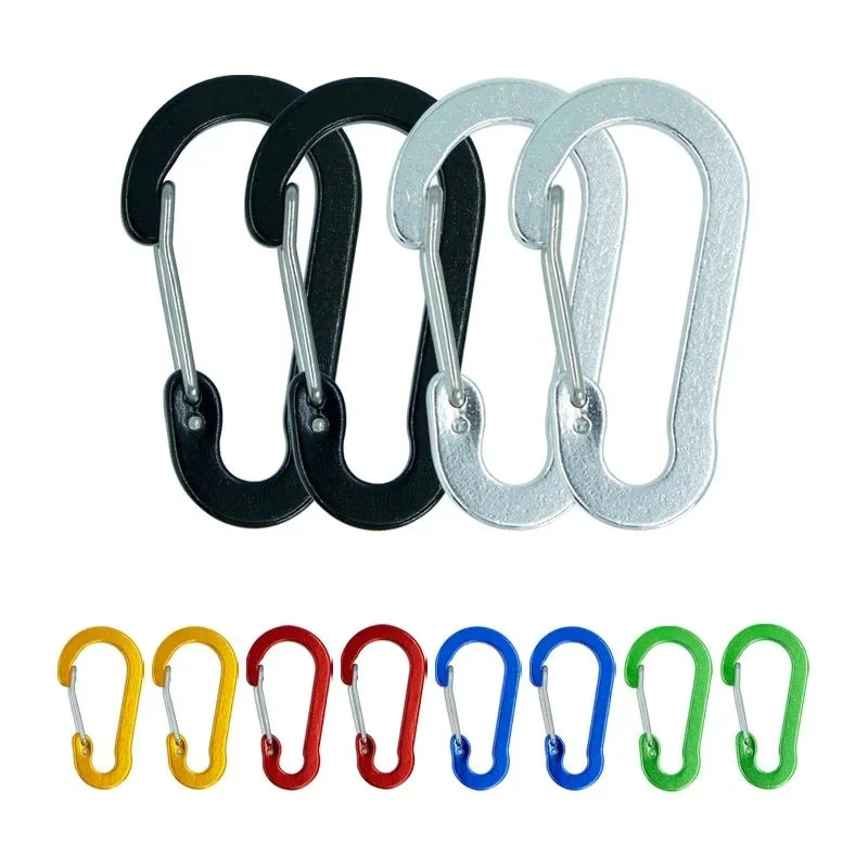 Mini Accessory Carabiners – 12-Piece Set