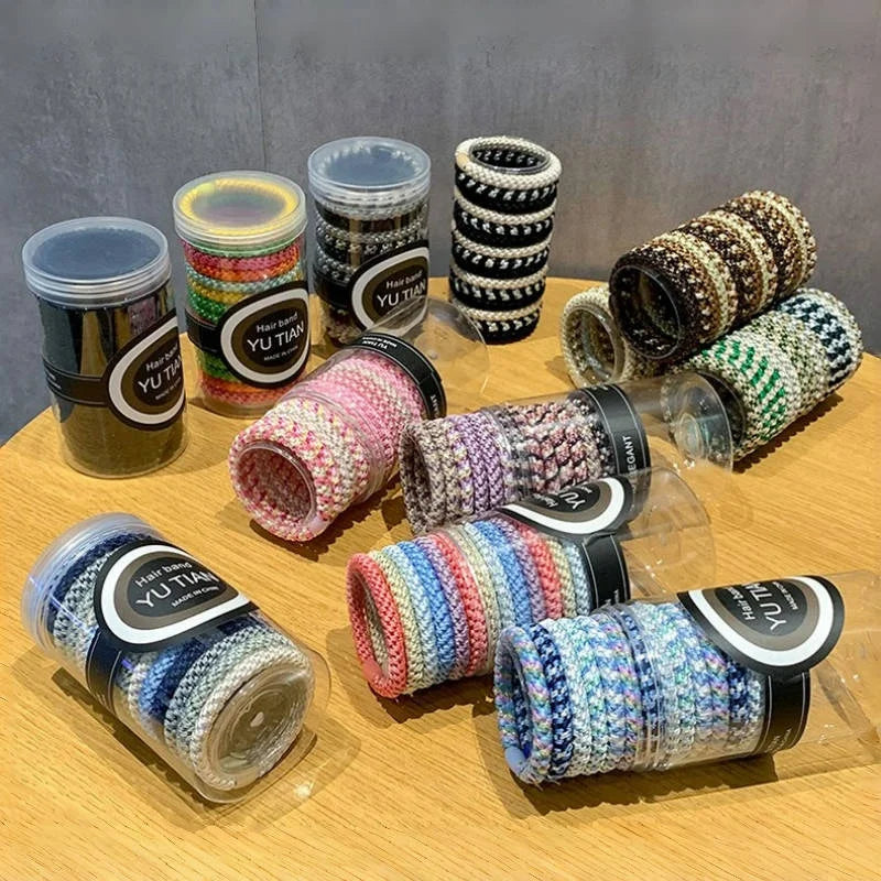 Braided Hair Ties – 15-Piece Travel Set