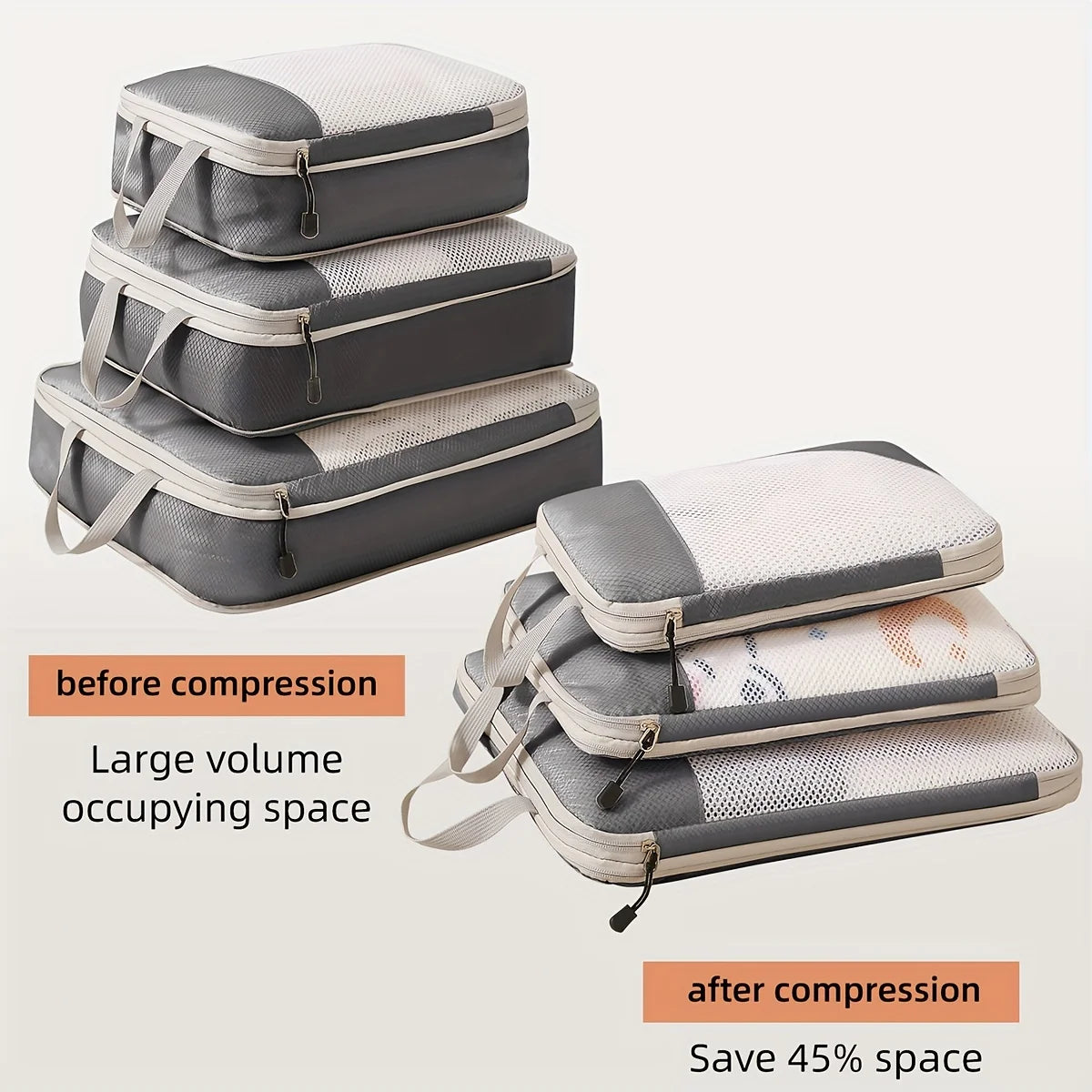 Compression Packing Cubes – 3-Piece Set