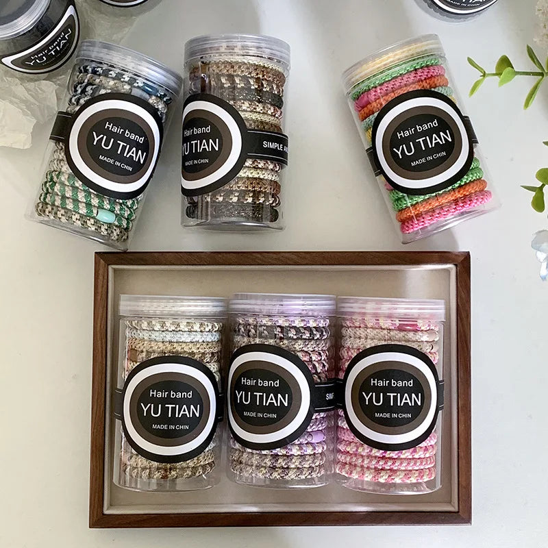 Braided Hair Ties – 15-Piece Travel Set