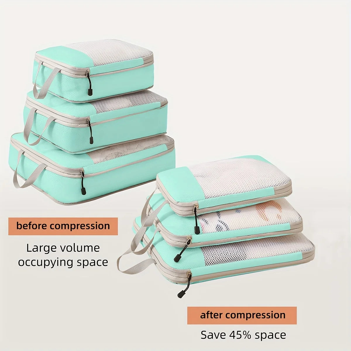 Compression Packing Cubes – 3-Piece Set
