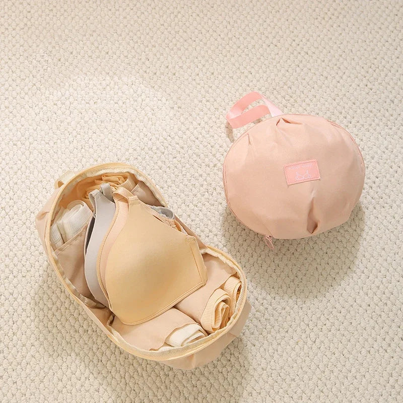 Round Travel Underwear Organiser