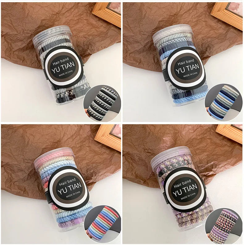 Braided Hair Ties – 15-Piece Travel Set