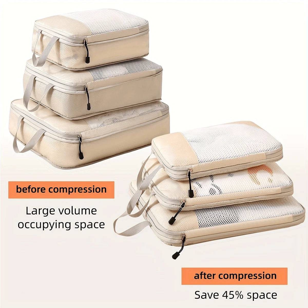 Compression Packing Cubes – 3-Piece Set