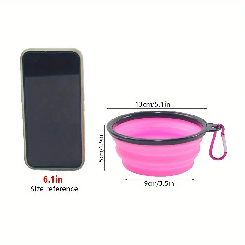 Collapsible Pet Travel Bowl