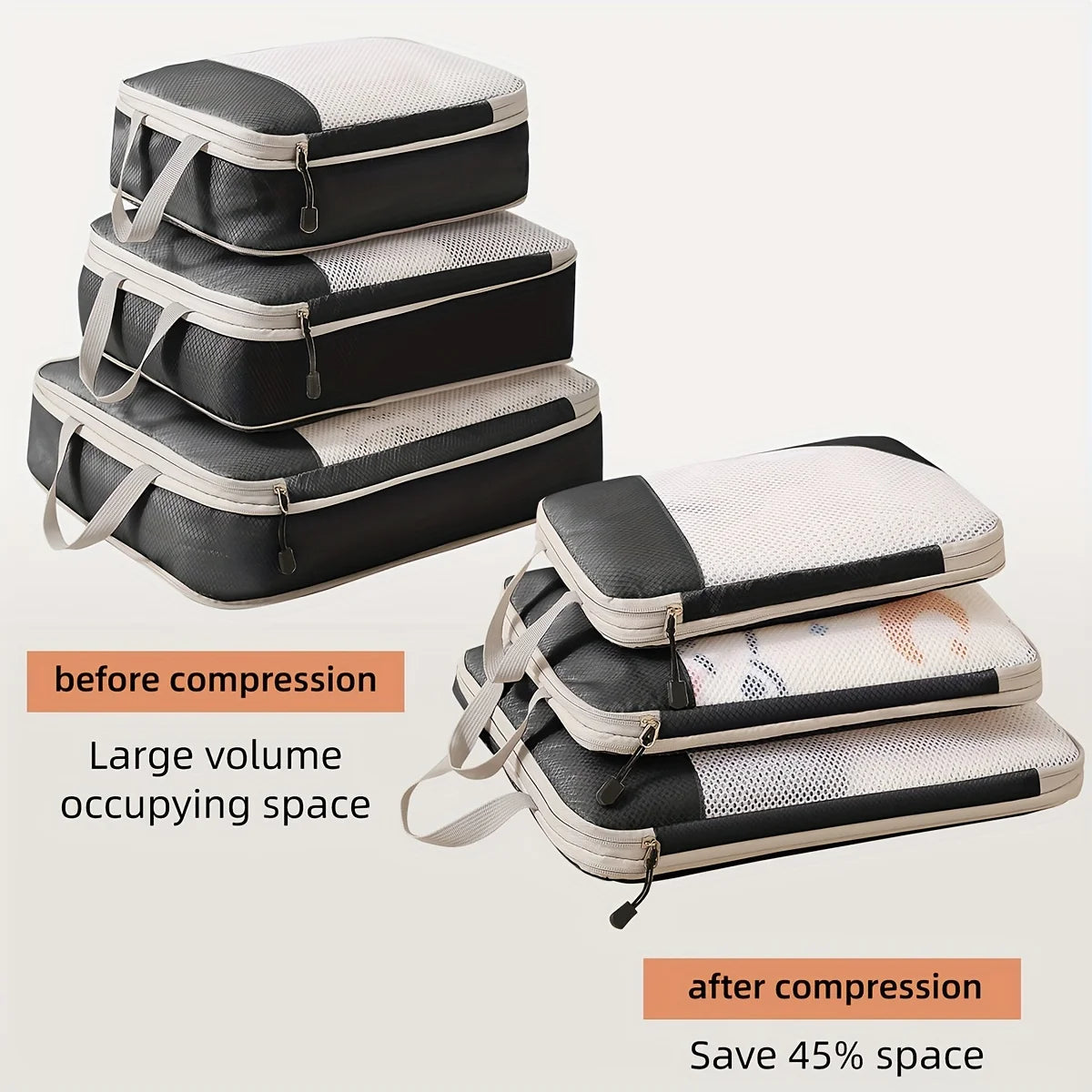 Compression Packing Cubes – 3-Piece Set