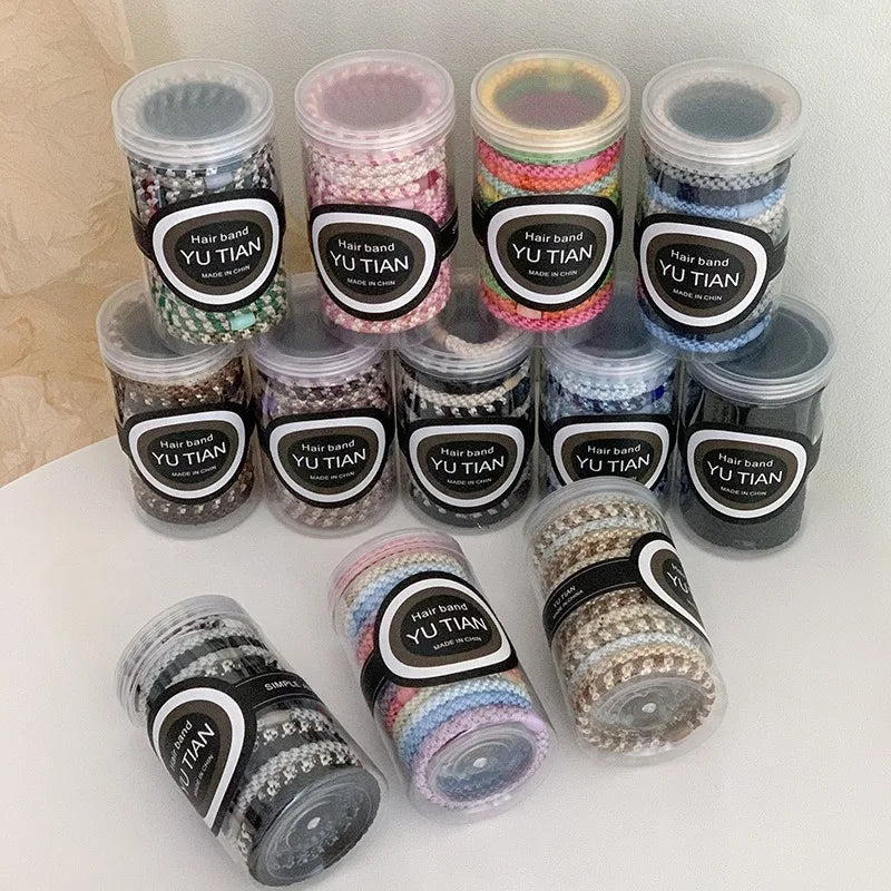 Braided Hair Ties – 15-Piece Travel Set