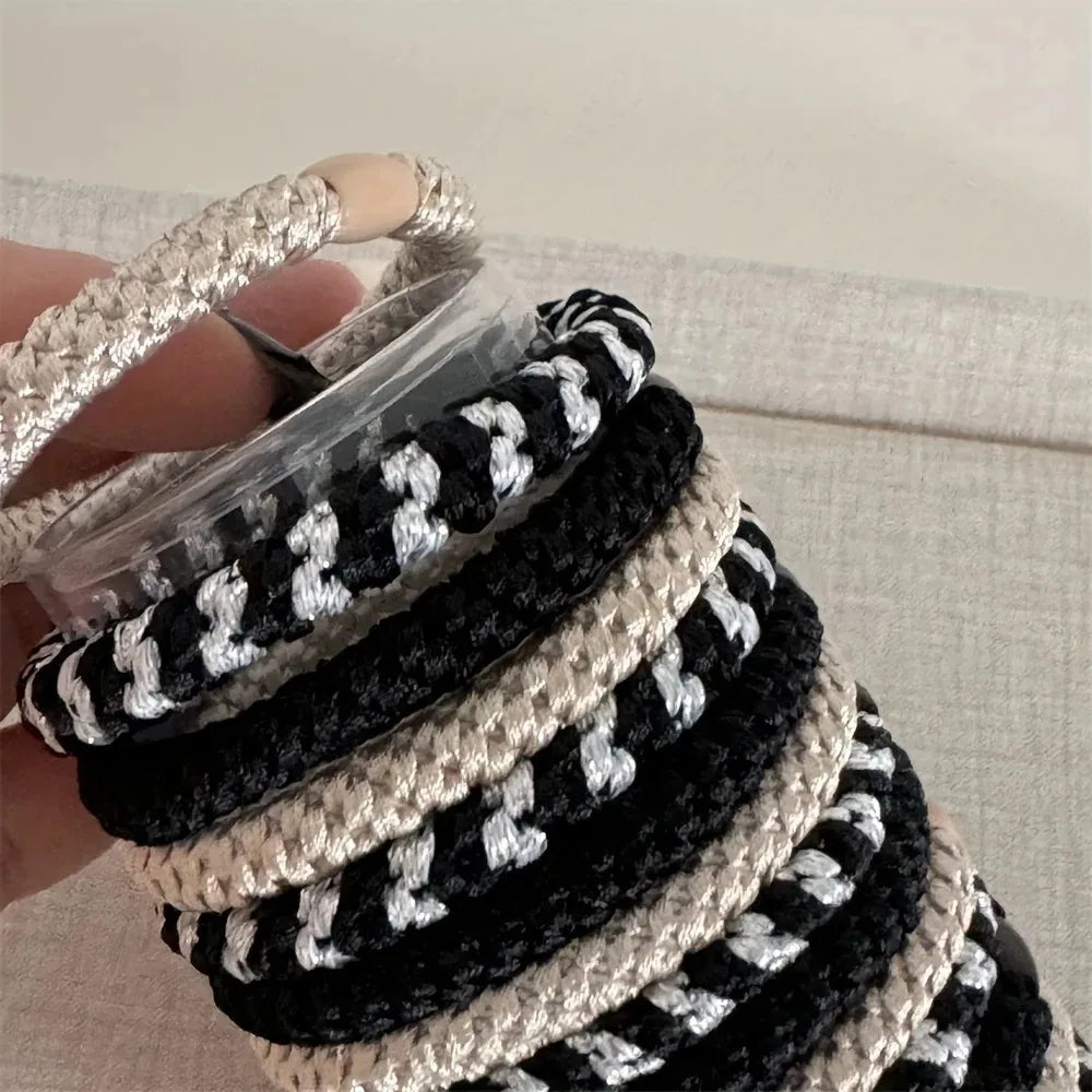Braided Hair Ties – 15-Piece Travel Set