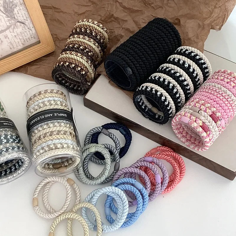 Braided Hair Ties – 15-Piece Travel Set
