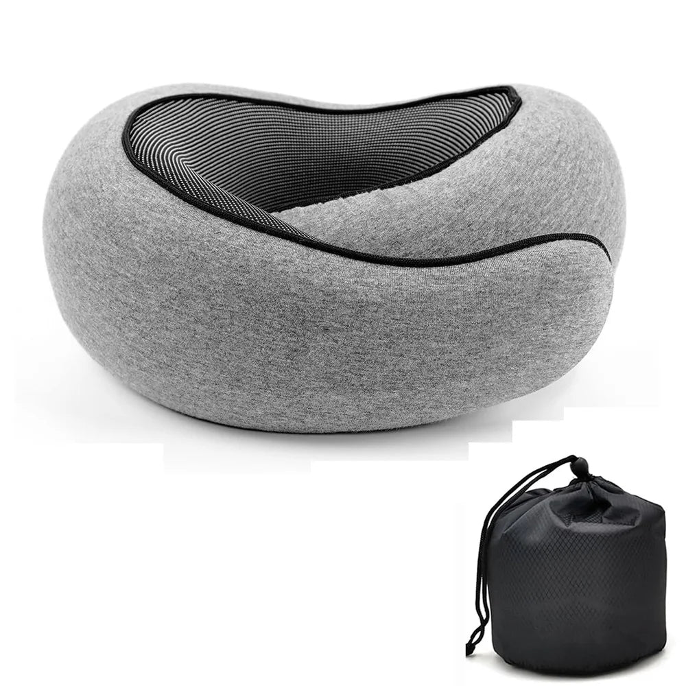 Memory Foam Travel Neck Pillow