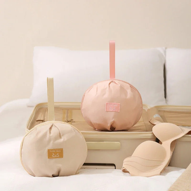 Round Travel Underwear Organiser
