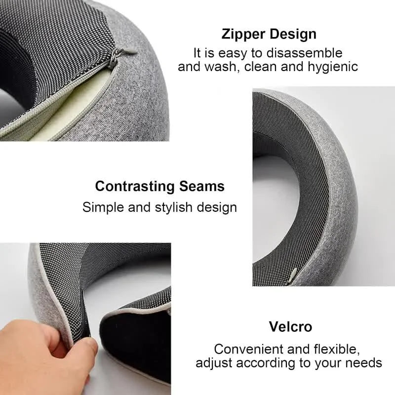 Memory Foam Travel Neck Pillow
